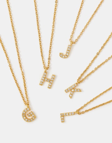 Accessorize Initial Necklace