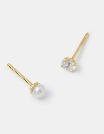 Accessorize 14ct Gold- Stud Earrings