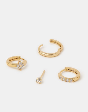 Accessorize 14ct Gold-Plated Earrings