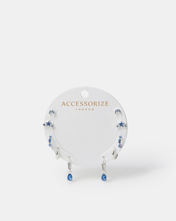 Accessorize Diamante Gem Earrings