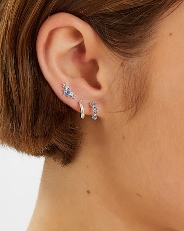 Accessorize Diamante Gem Earrings