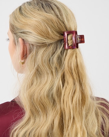 Accessorize  Iridescent Square Clips