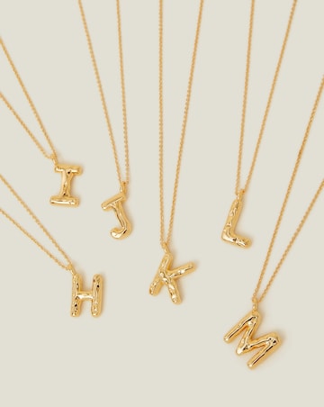 Accessorize Gold-Plated Pendant Necklace