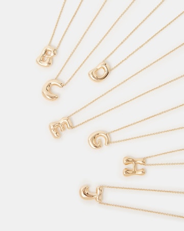 Accessorize Initial Pendant Necklace