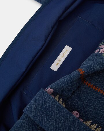 Accessorize Tapestry Denim Shopper Bag