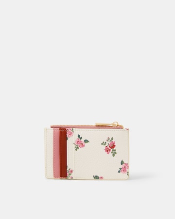 Accessorize Floral Print Card Holder