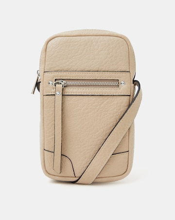 Accessorize Faux Leather Crossbody Bag