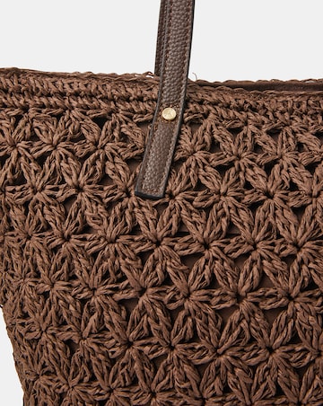 Accessorize Raffia Tote Bag