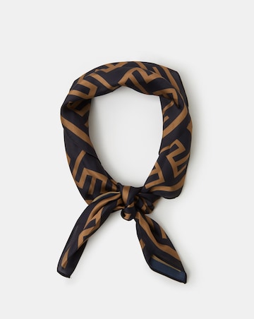 Accessorize Geometric Print Square Scarf