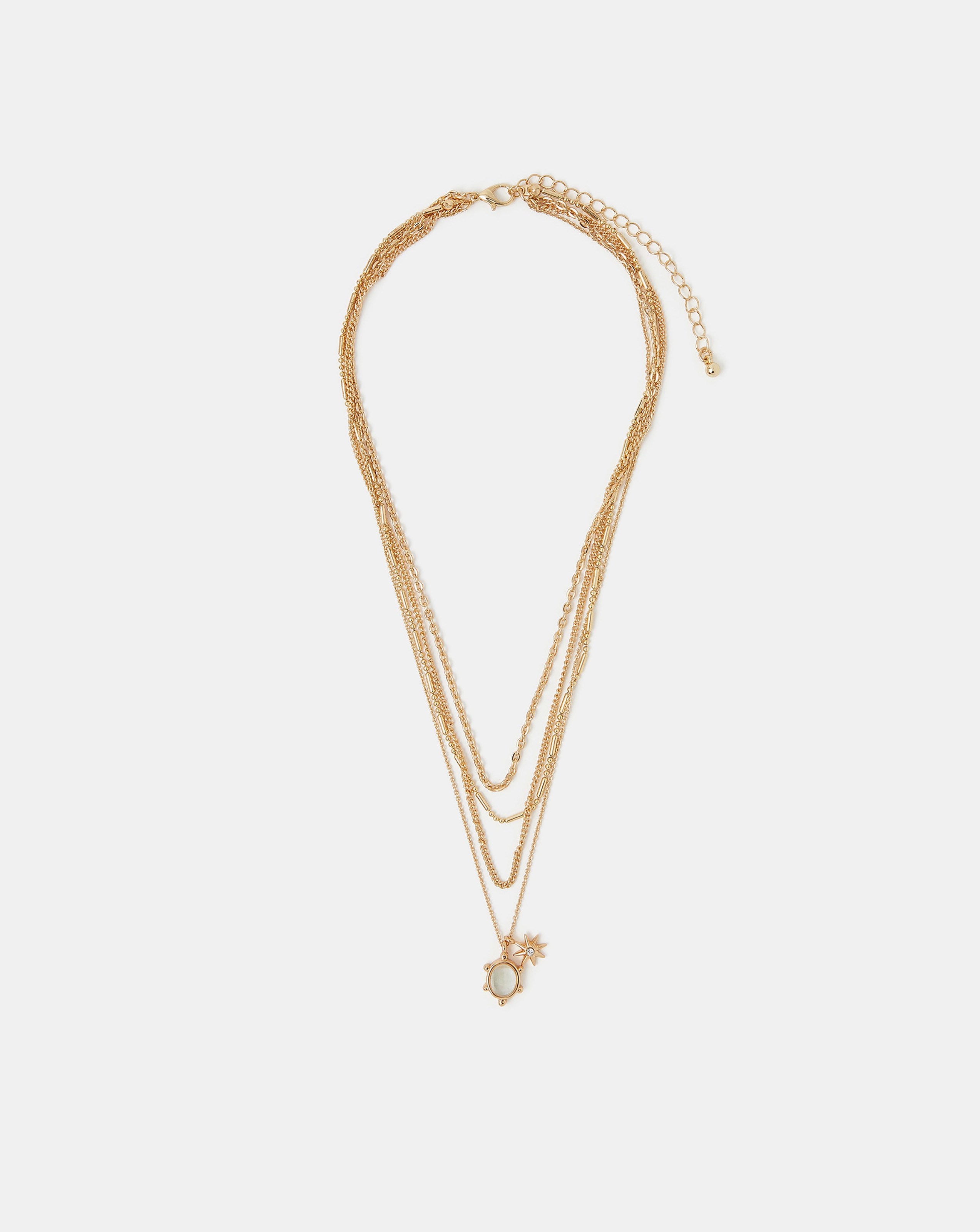 New In - Accessorize Pendant Layered Necklace
