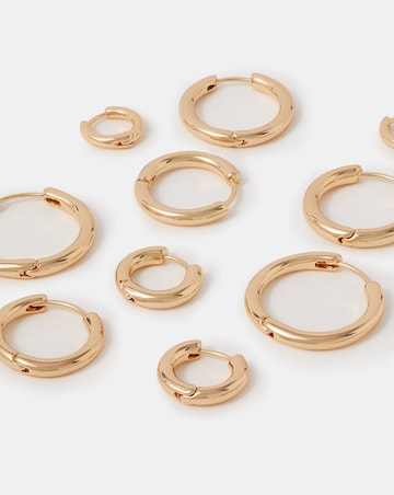 Accessorize Mix Huggie Hoop Earrings