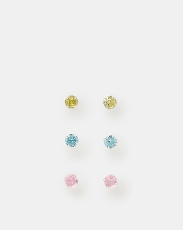 Accessorize Diamante Stud Earrings