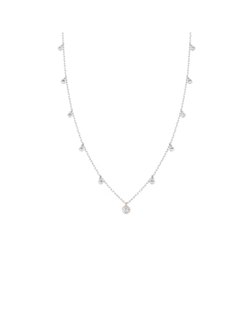 Clogau Celebration Sterling Silver Necklace with Topaz
