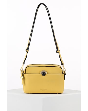Luella Grey Sian Yellow Camera Crossbody