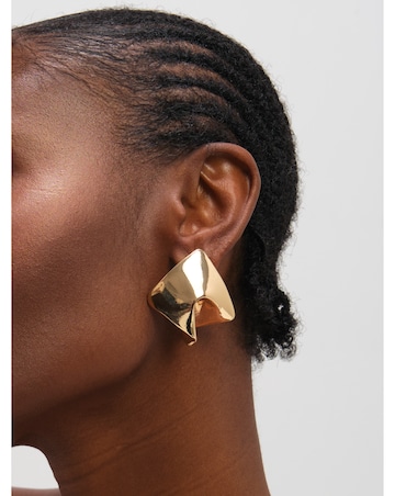 Mood Gold Plated Liquid Earrings