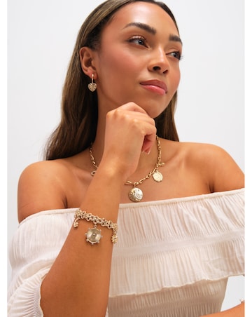 Mood Gold Plated Celestial Charm Bracelet