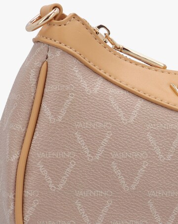 Valentino Bags Lady Natural Brown Logo Shoulder Bag
