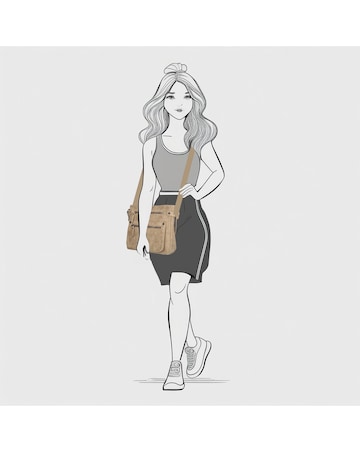 Enrico Benetti Noumea Single Handle Vegan Leather Shoulderbag