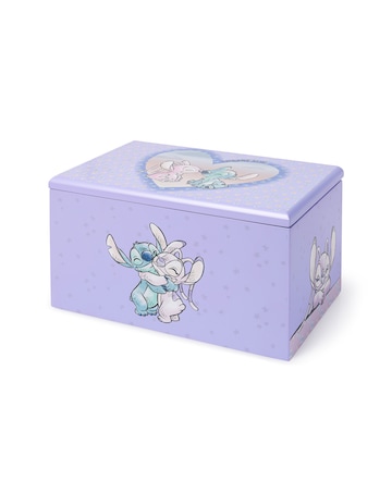 Stitch & Angel Purple Jewellery Box