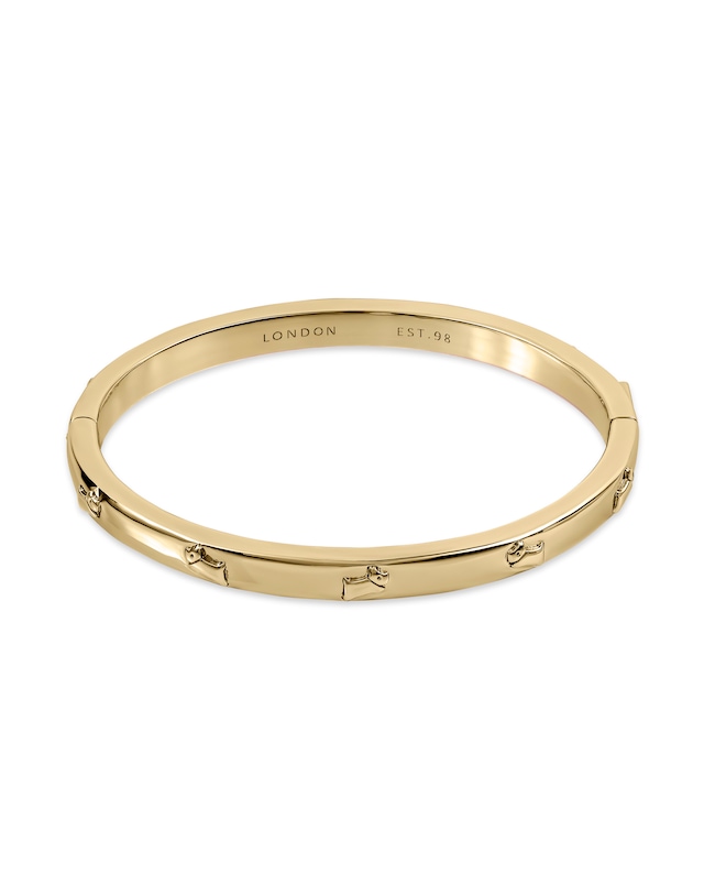 Radley Gold Plated Jumping Dog Bangle