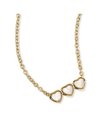 Radley Gold Plated MOP Heart Necklace