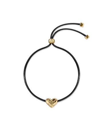 Radley Black & Gold Friendship Bracelet