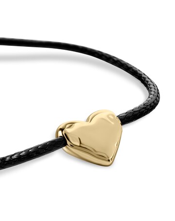 Radley Black & Gold Friendship Bracelet