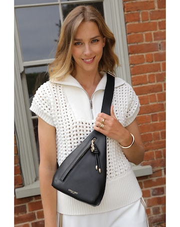 Luella Grey Darla Black Crossbody