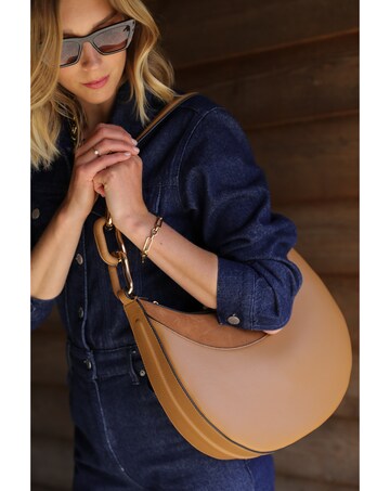 Luella Grey  Thelma Camel Scoop Hobo