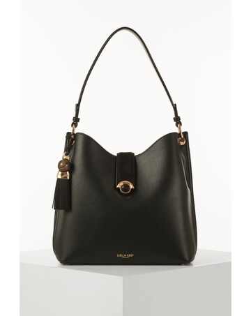 Luella Grey  Andrea Black Hobo Tote