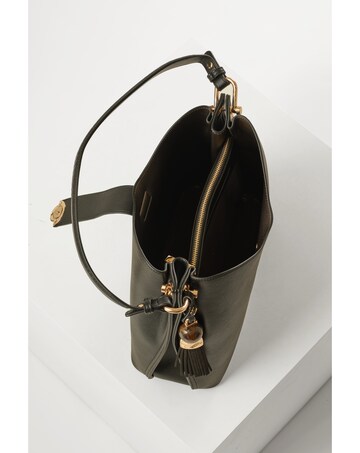 Luella Grey  Andrea Black Hobo Tote