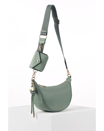 Luella Grey Lolly Green Sling Bag