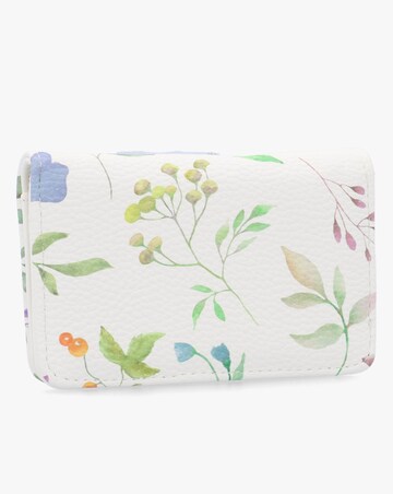 Fiorelli Stevie White Floral Bifold Purse