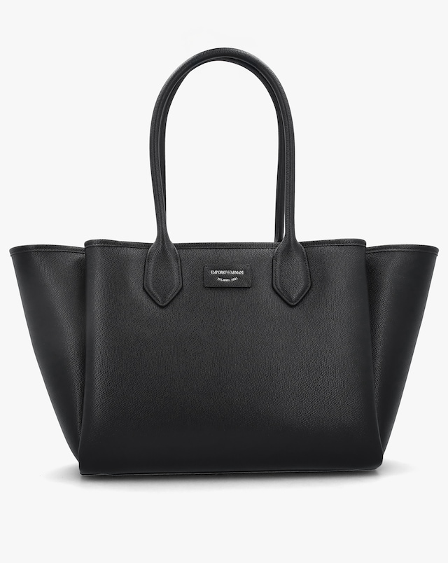 Emporio Armani Grana Black Shopper Bag