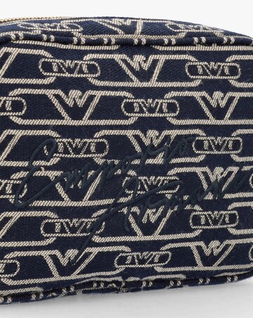 Emporio Armani Canvas Jacquard Navy Denim Camera Bag
