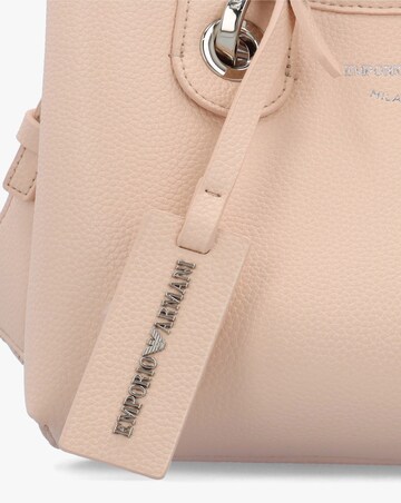 Emporio Armani X Small Apricot Moka Cross-Body Shopper Bag