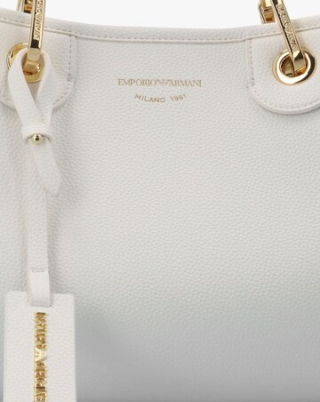 Emporio Armani Myea White Shopper Bag With Pouch