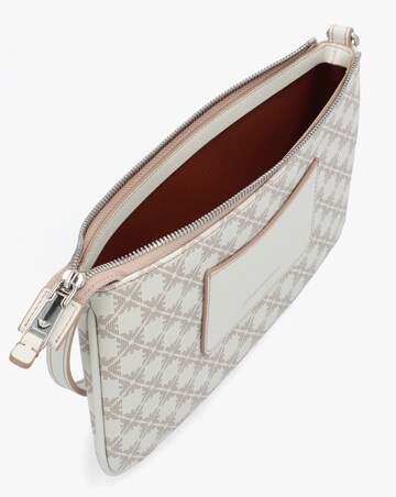 Emporio Armani Bosa Mini Shoulder Antique White Pochette Bag