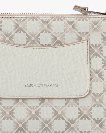 Emporio Armani Bosa Mini Shoulder Antique White Pochette Bag