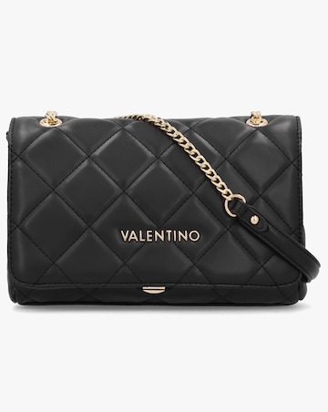 Valentino Bags Ocarina Quilted Black Satchel Bag