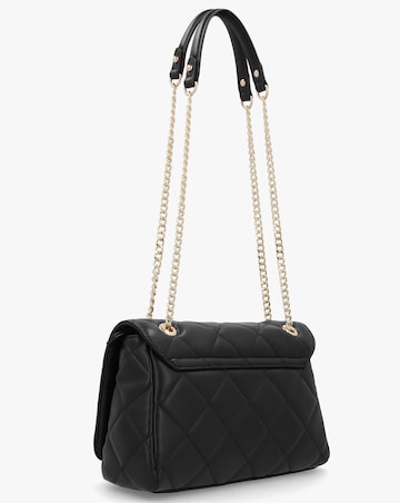 Valentino Bags Ocarina Quilted Black Satchel Bag