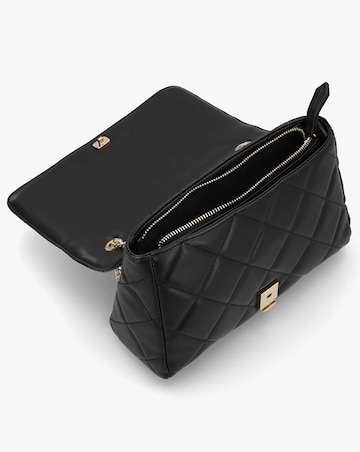 Valentino Bags Ocarina Quilted Black Satchel Bag