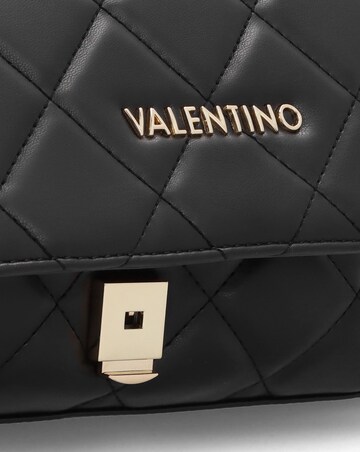 Valentino Bags Ocarina Quilted Black Satchel Bag