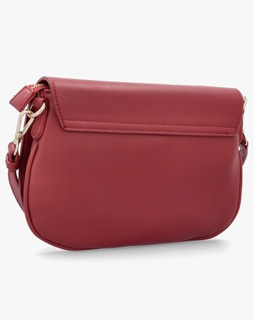 Valentino Bags Moses Red Front Flap Cross-Body Bag