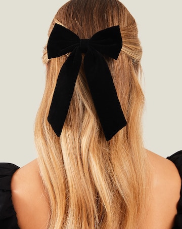 Accessorize Velvet Bow Hair Clip