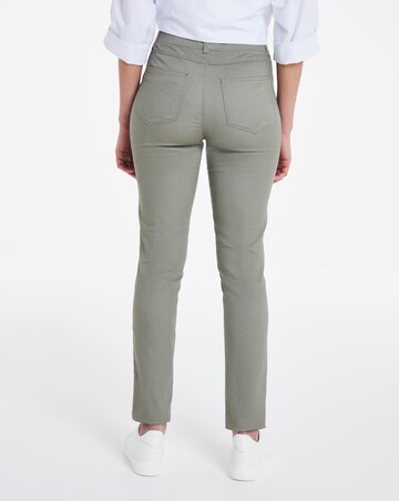 Bella Khaki Pull On Slim Leg Jeggings