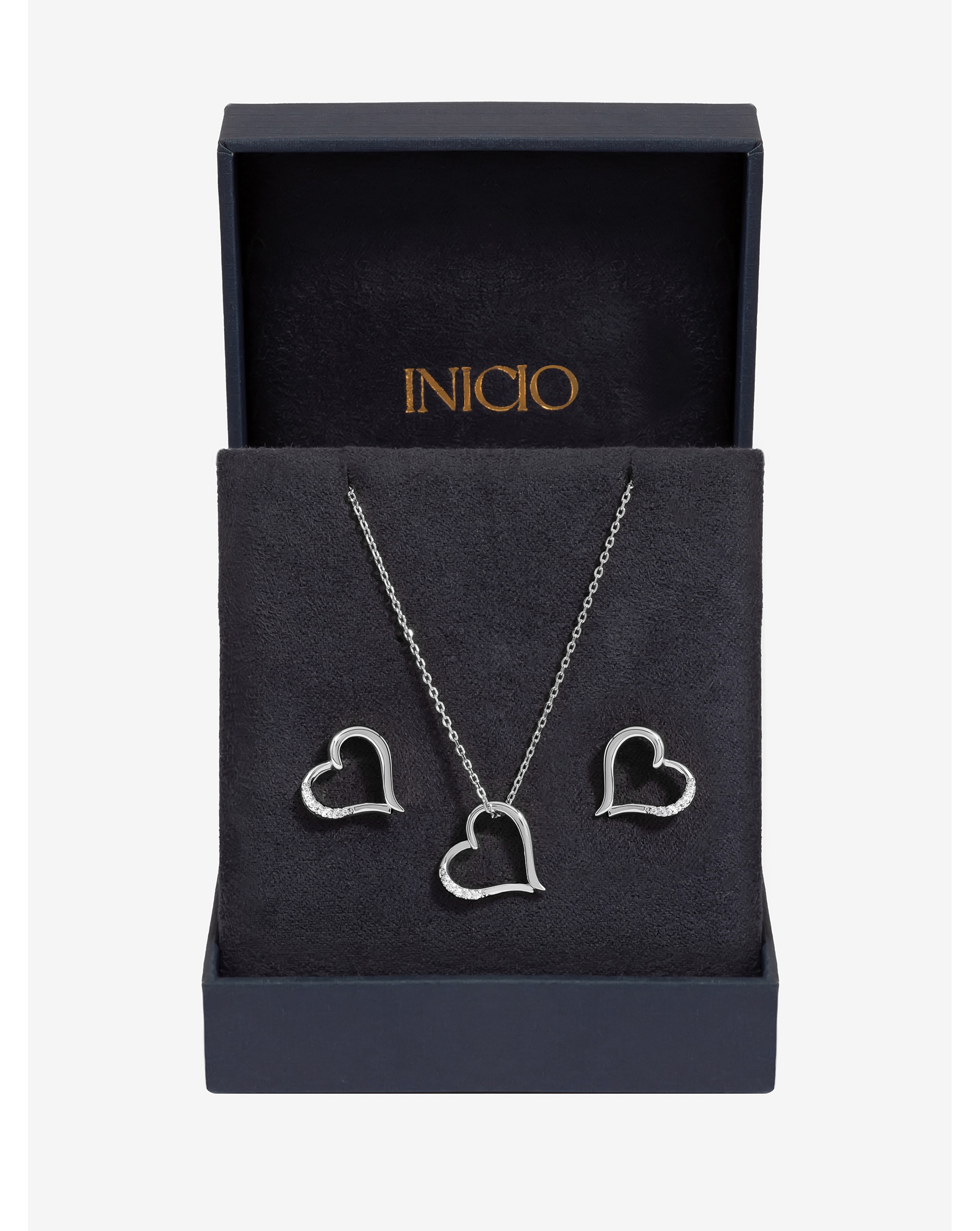 Inicio Heart Pendant Set - Gift Box