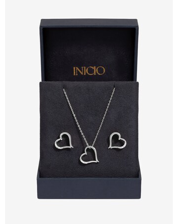 Inicio Heart Pendant Set - Gift Box