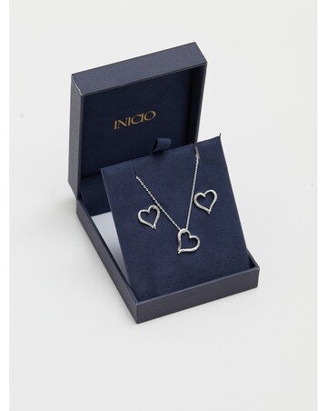 Inicio Heart Pendant Set - Gift Box
