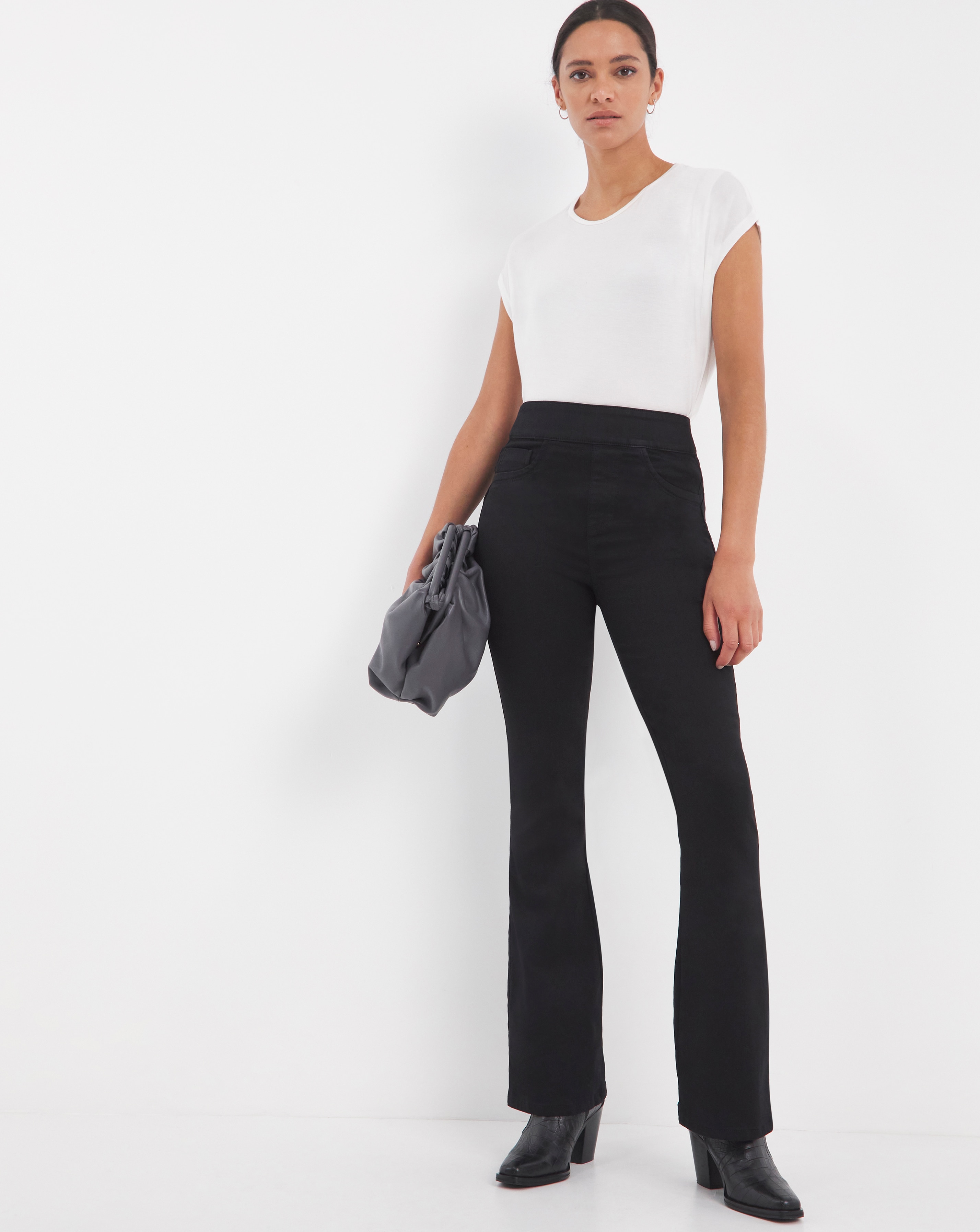 Sculpt \u0026 Define Black Bootcut Jeggings 